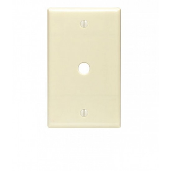 2.8 in. x 4.5 in. Plastic Electrical Switch Plate in Ivory, AI-35037