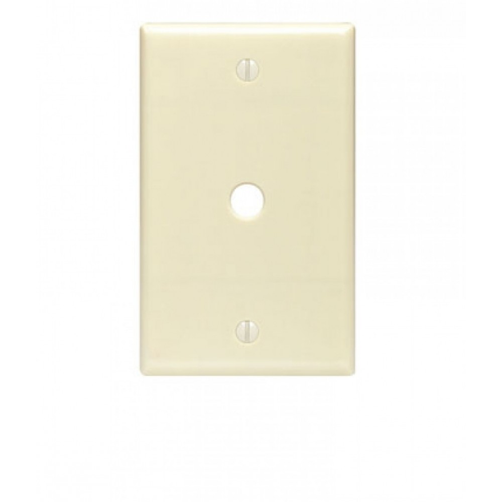 2.8 in. x 4.5 in. Plastic Electrical Switch Plate in Ivory, AI-35037