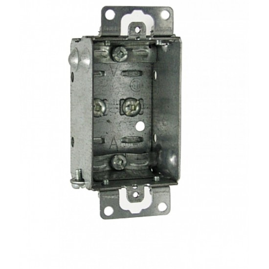 2.00 in. x 2.5 in. x 3.00 in. Rectangle Aluminum Electrical Receptacle Box