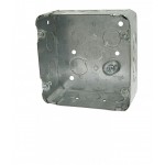 4.78 in. x 4.68 in. x 2.44 in. Stainless Steel Junction Box Square