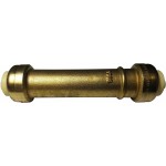 0.75 in. x 0.75 in. Lead Free Brass Push-Fit Long Repair Coupling