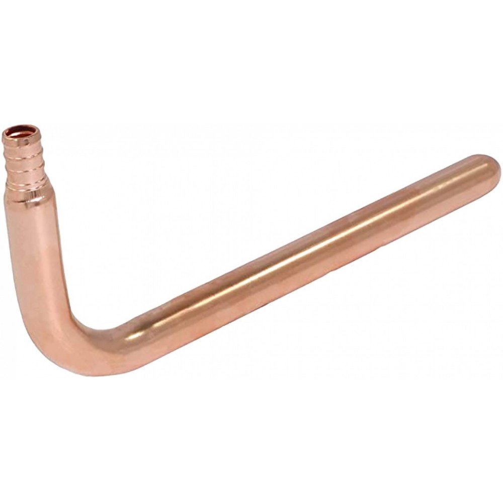 0.5 in. x 12.0 in. x 3.5 in. Copper Pex Stub Out Elbow 0.5 in. x 12.0 in. x 3.5 in. Copper Pex Stub Out Elbow