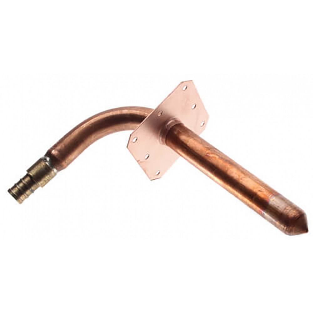 0.5 in. x 6.0 in. x 3.5 in. Copper Pex Stub Out Elbow, AI-35127 0.5 in. x 6.0 in. x 3.5 in. Copper Pex Stub Out Elbow, AI-35127