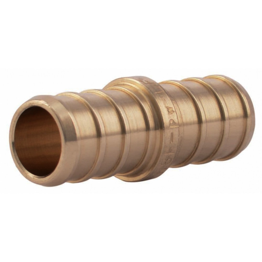 0.75 in. x 1 in. Lead Free Brass Pex Coupling 0.75 in. x 1 in. Lead Free Brass Pex Coupling