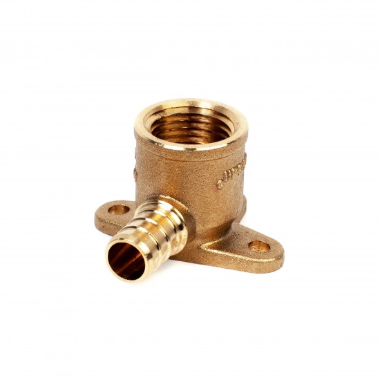 0.75 in. x 0.75 in. Pex 90 Brass Elbow