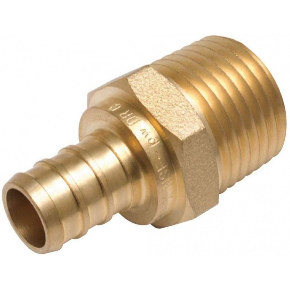 0.5 in. x 0.5 in. Lead Free Brass Pex Male Adapter