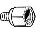 1 in. x 1 in. Lead Free Brass Pex Female Adapter