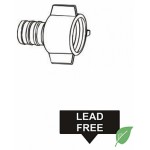 0.5 in. x 0.5 in. Lead Free Brass Pex Swivel Adapter