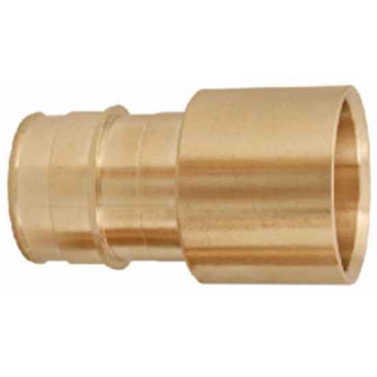 0.5 in. x 0.5 in. Lead Free Brass Cold Expansion Sweat Adapter, AI-35186