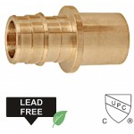 0.75 in. x 0.75 in. Lead Free Brass Cold Expansion Sweat Adapter, AI-35190