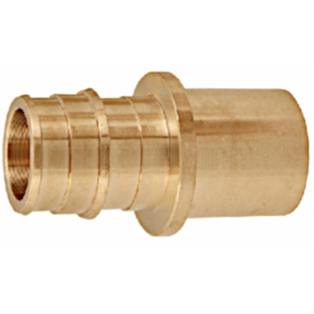 0.5 in. x 0.75 in. Lead Free Brass Cold Expansion Sweat Adapter 0.5 in. x 0.75 in. Lead Free Brass Cold Expansion Sweat Adapter