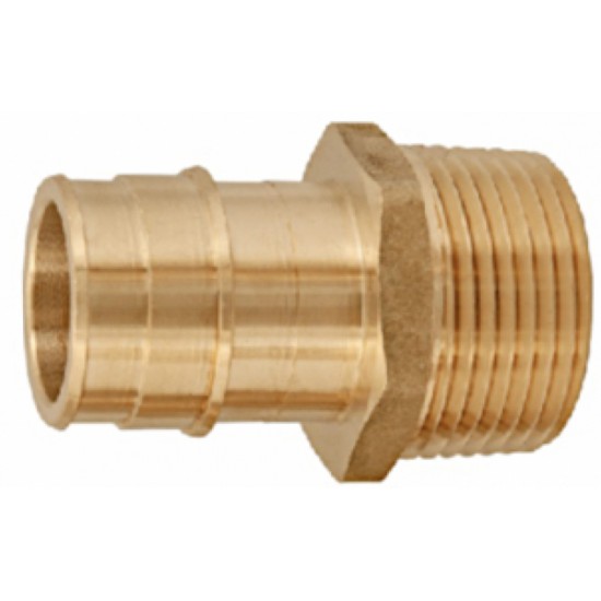 0.5 in. x 0.5 in. Lead Free Brass Cold Expansion MIP Adapter