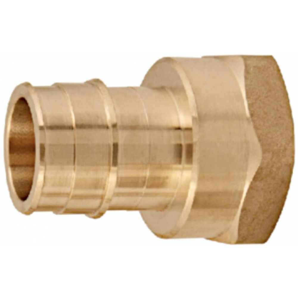 1 in. x 1 in. Lead Free Brass Cold Expansion FIP Adapter 1 in. x 1 in. Lead Free Brass Cold Expansion FIP Adapter