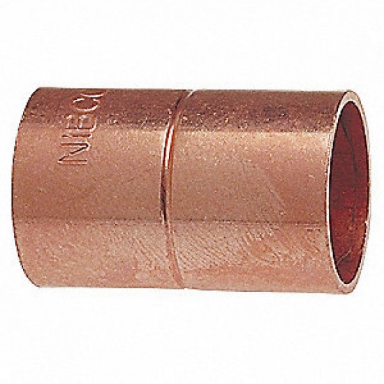 0.5 in. x 0.5 in. Copper Coupling - Wrot