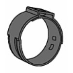 0.5 in. x 0.5 in. Stainless Steel PEX Crimp Ring