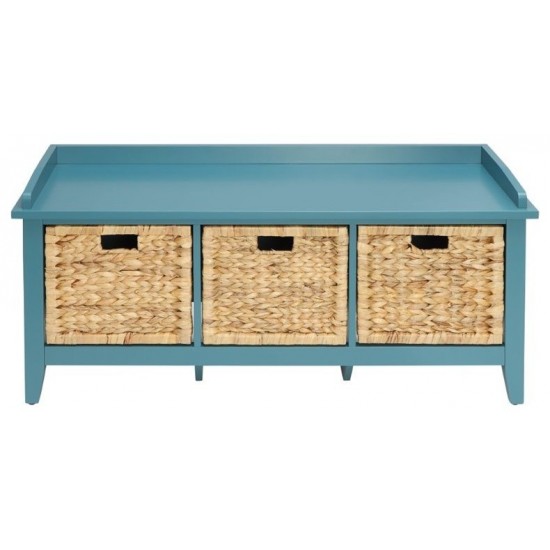 ACME Flavius Bench w/Storage, Teal