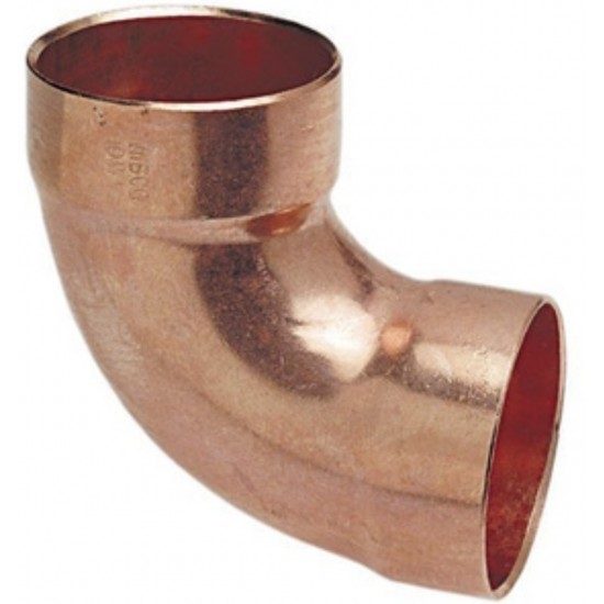 0.5 in. x 0.5 in. Copper 90 Elbow - Wrot