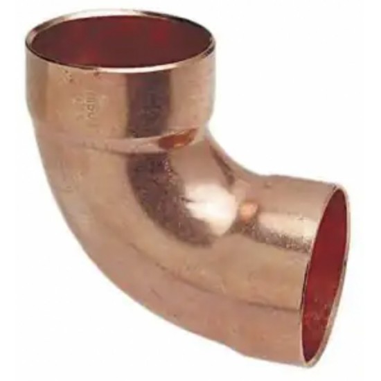 2 in. x 2 in. Copper 90 Elbow - Wrot