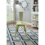 ACME Jakia Side Chair (Set-2), Glossy Brass