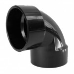 3 in. x 3 in. ABS 90 Elbow, AI-35337