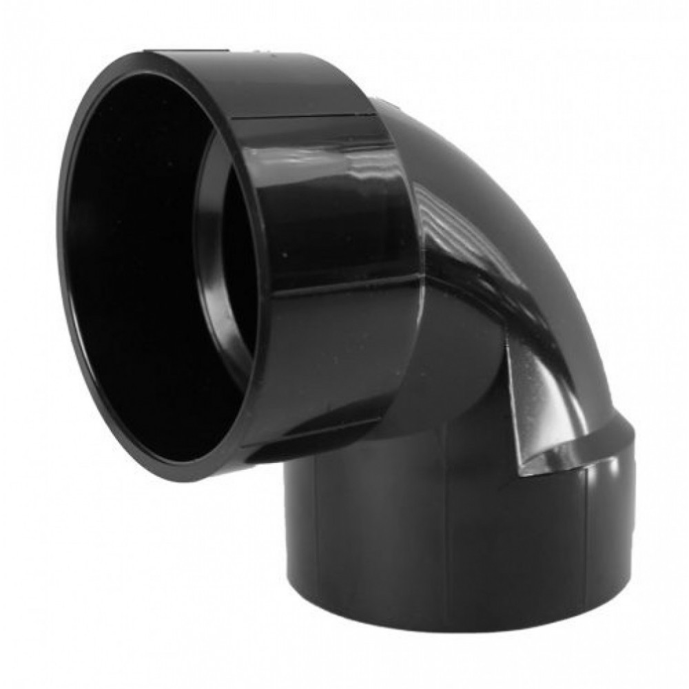 3 in. x 3 in. ABS 90 Elbow, AI-35337 3 in. x 3 in. ABS 90 Elbow, AI-35337