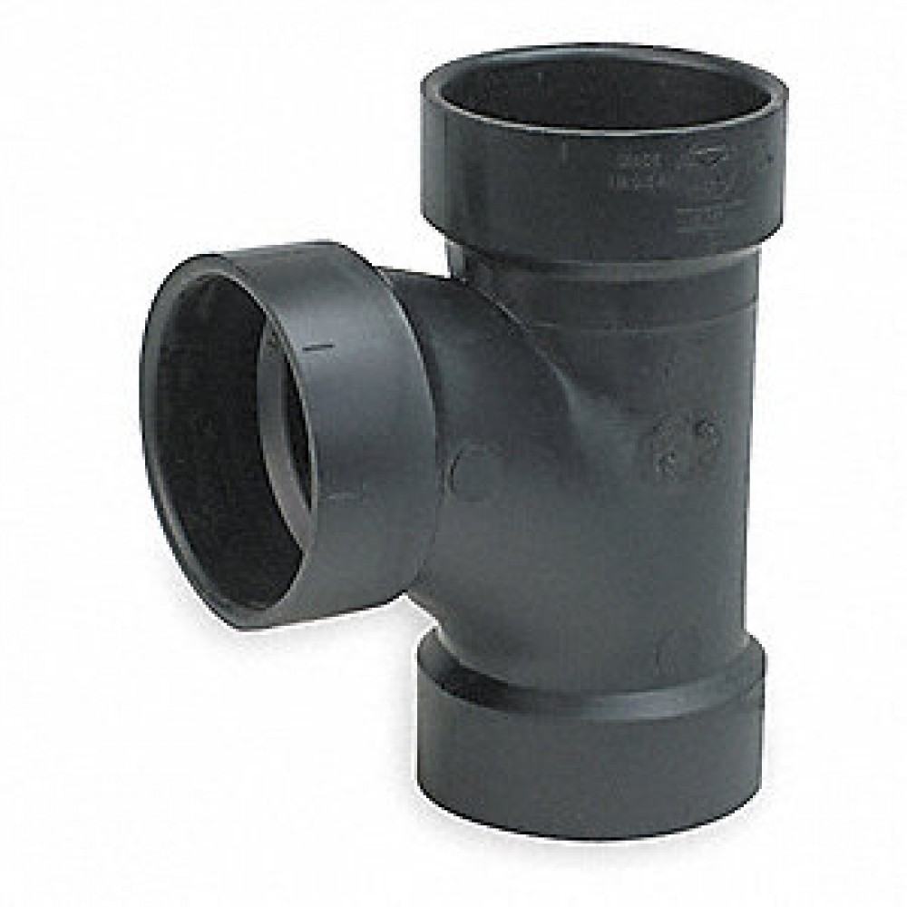4 in. x 4 in. x 2 in. ABS Sanitary Tee 4 in. x 4 in. x 2 in. ABS Sanitary Tee