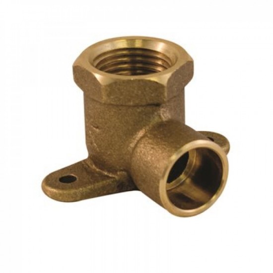 0.5in. x 0.5in. Copper 90 Wing Back Elbow Cast