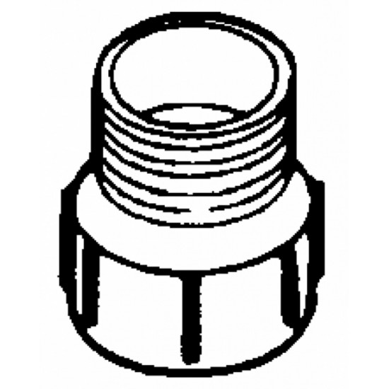 1.25 in. x 1.25 in. ABS Male Adapter