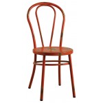 ACME Jakia Side Chair (Set-2), Antique Orange