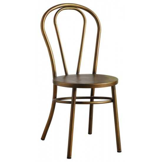 ACME Jakia Side Chair (Set-2), Antique Copper