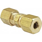 0.25 in. x 0.25 in. Brass Compression Union