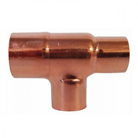 1.5 in. x 1.25 in. x 1.25 in. Copper Reducing Tee - Wrot