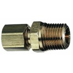 0.375 in. x 0.25 in. Brass Compression Male Adapter