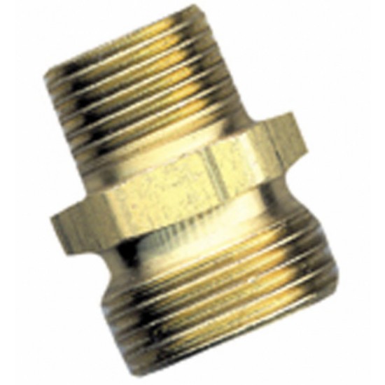 0.5 in. x 0.75 in. Brass Hose Adapter, AI-35580