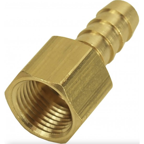 0.5 in. x 0.75 in. Brass Garden Hose Barb Female