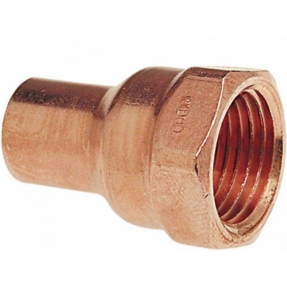 0.75 in. x 0.75 in. Copper Female Adapter - Cast