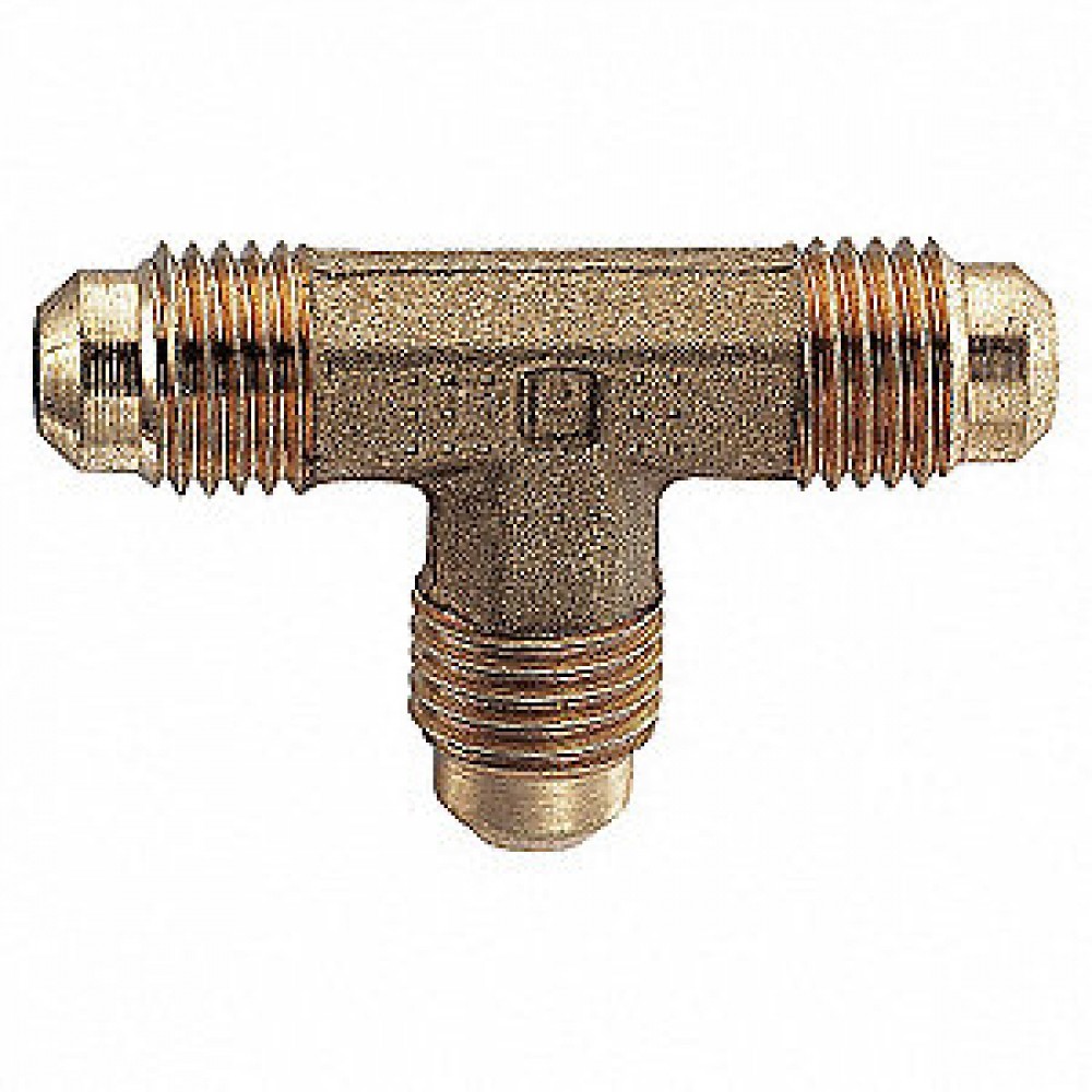 0.375 in. x 0.375 in. x 0.375 in. Brass Flare Tee 0.375 in. x 0.375 in. x 0.375 in. Brass Flare Tee