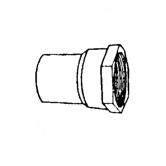 1.25 in. x 1.25 in. Copper Female Adapter - Cast