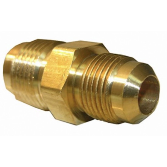 0.625 in. x 0.5 in. Brass Flare Male Adapter