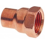 1 in. x 1.25 in. Copper Female Reducing Adapter - Cast