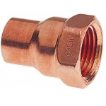 1.25 in. x 0.75 in. Copper Female Reducing Adapter - Cast