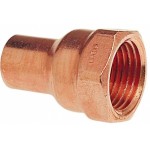 0.5 in. x 0.5 in. Copper Female Fitting Adapter - Cast