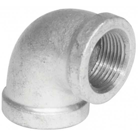 1.25 in. x 1 in. Galvanized 90 Elbow