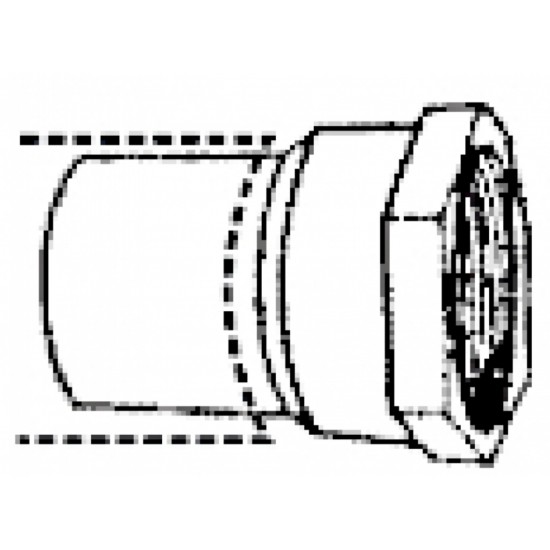 1.5 in. x 1.5 in. Copper Female Fitting Adapter - Cast