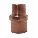 0.5 in. x 0.25 in. Copper Male Reducing Adapter - Cast