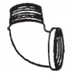 2 in. x 2 in. Galvanized 90 Street Elbow