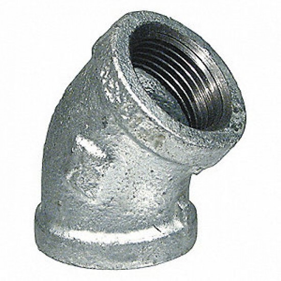 0.375 in. x 0.375 in. Galvanized 45 Elbow