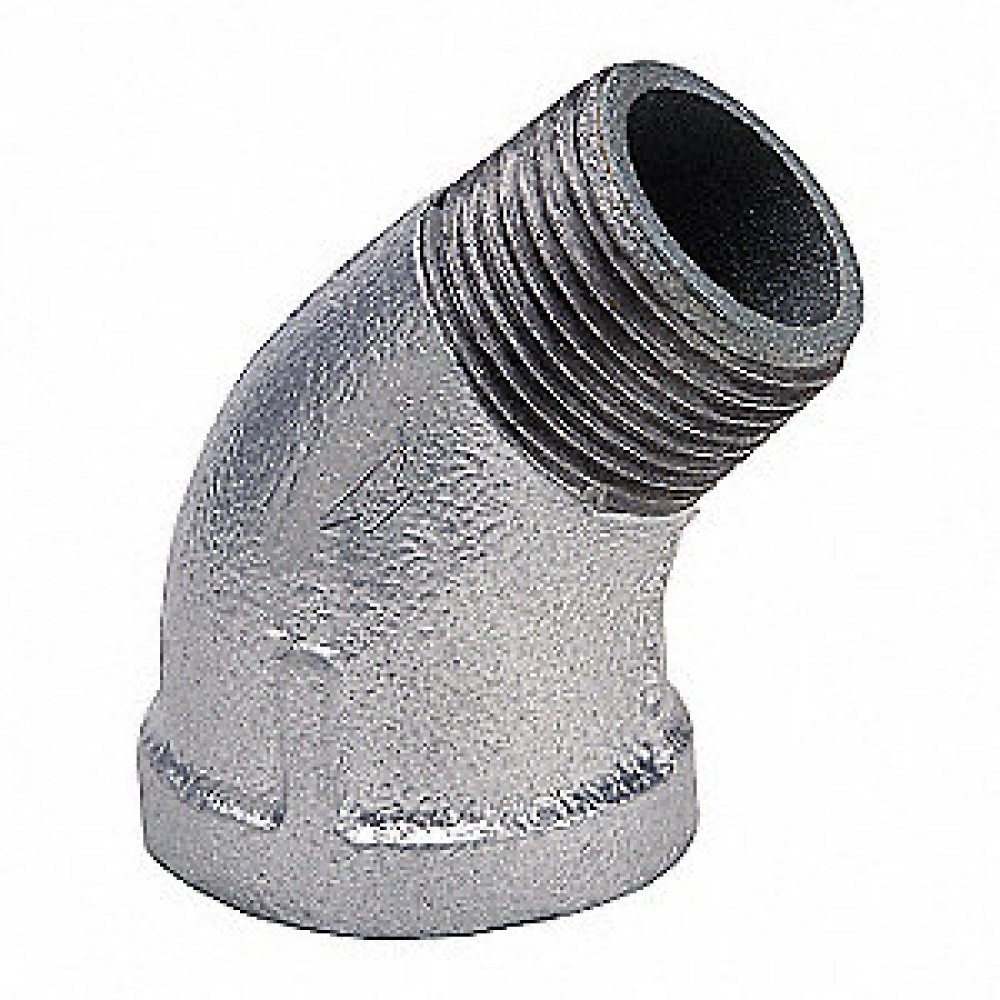 0.5 in. x 0.5 in. Galvanized 45 Street Elbow