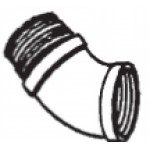 1.25 in. x 1.25 in. Galvanized 45 Street Elbow