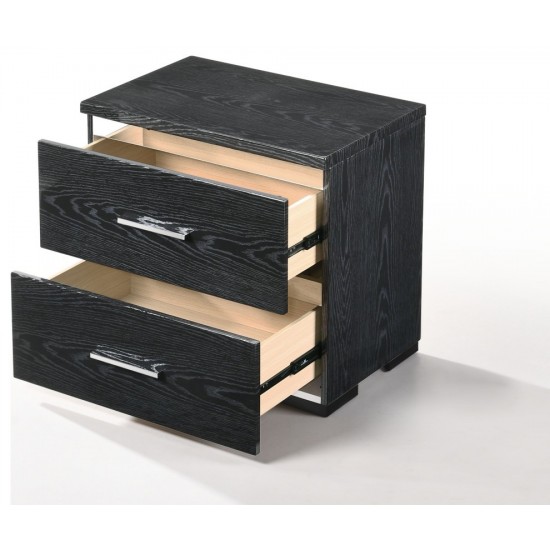 ACME Laleh Night Table, Black (High Gloss)